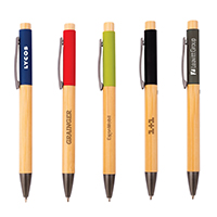 Fuse Bamboo & Aluminum Ballpoint Pen